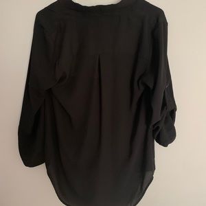 Black Mossimo long-sleeve women’s shirt